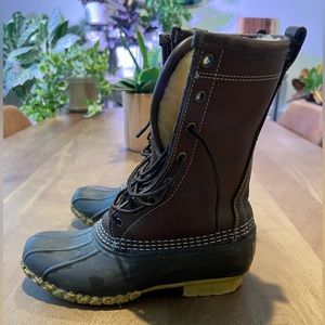 L.L. Bean Women’s Bean Boots, Shearling-Lined Insulated